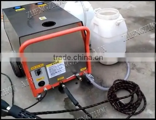 140kg pressure car wash equipment with hot water and steam