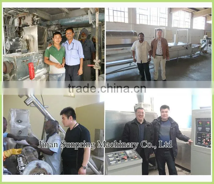Textured Vegetable Soy Protein Food Machine