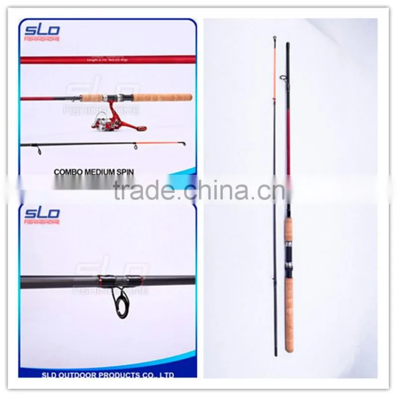Trout Spin carbon rod & spin reel combo with oxford carrying bag