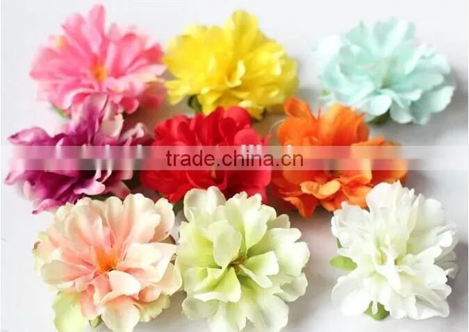High quality small silk flower head