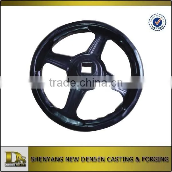 OD 250mm Stamping handwheel with square center for valve