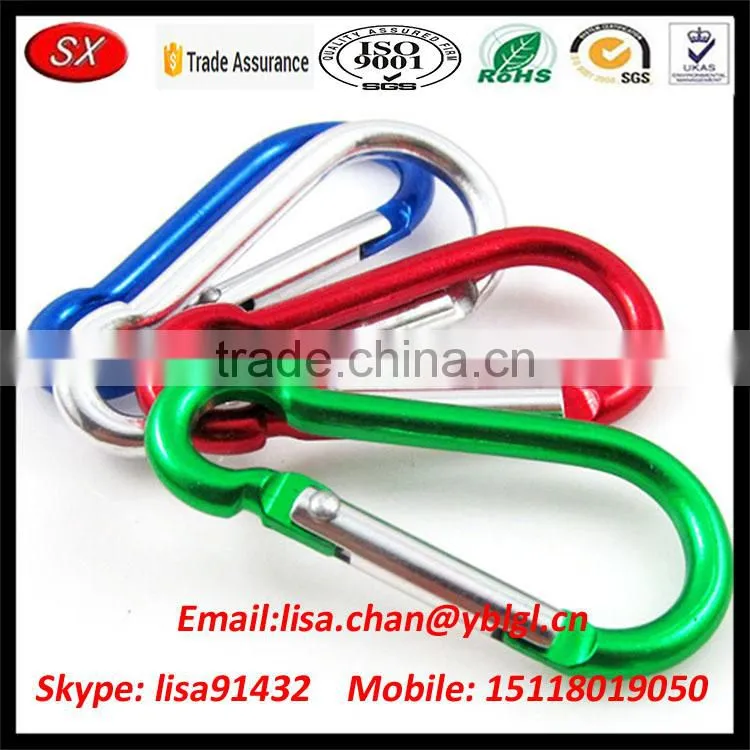 High Quality Outdoor Mountain Climbing Carabiner with LOGO