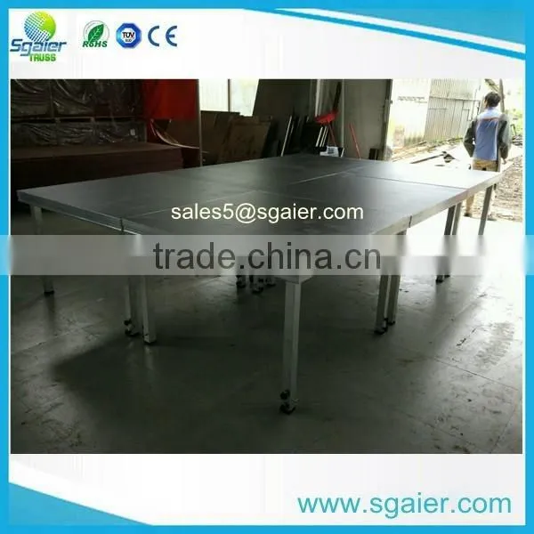 Easy assemble simple truss stage and pole dance stage