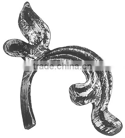 cast steel leaves