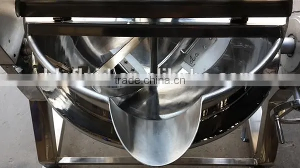 Turkish delight electric heating mixing jacket pot with scraper