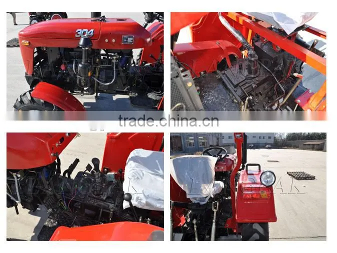 best sell hot sale Chinese 4x4 mini tractores 20hp