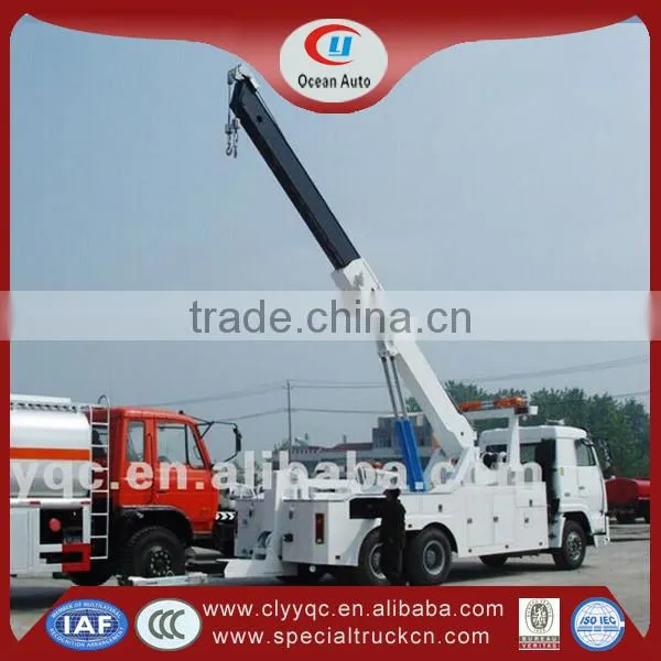 Sinotruck heavy wrecker towing truck