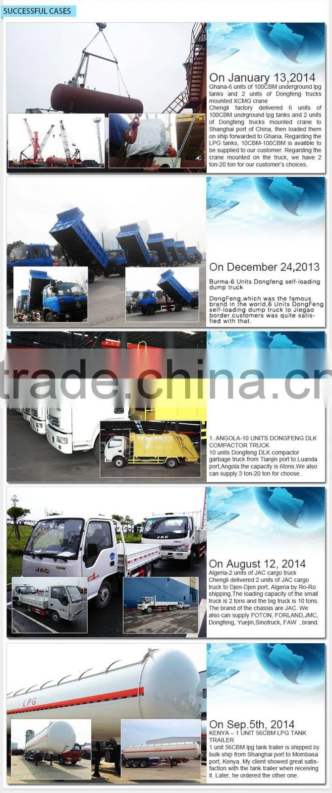 Foton flat bed recovery truck