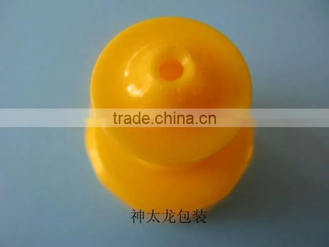 SL-631,28/410 plastic push pull bottle cap smooth outside