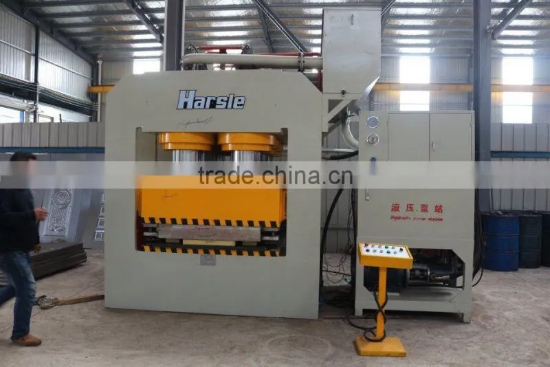 The harsle door embossing machine/hydraulic door making machine