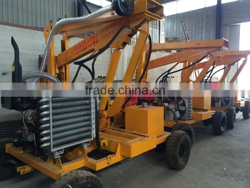 Pile driving machine