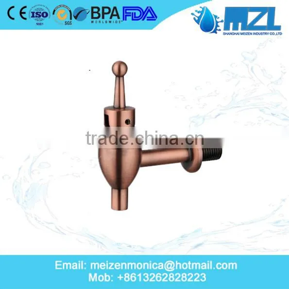 British style food grade stainless steel beverage tap