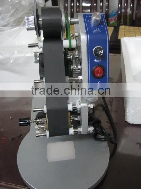 DY-8 Manual Hot Foil Stamp Date label Printer Ribbon Coding Machine