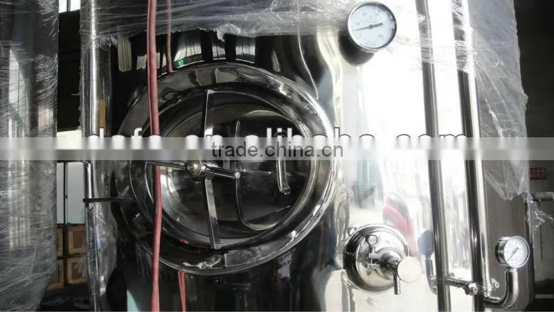 Double Jacketed beer fermenter