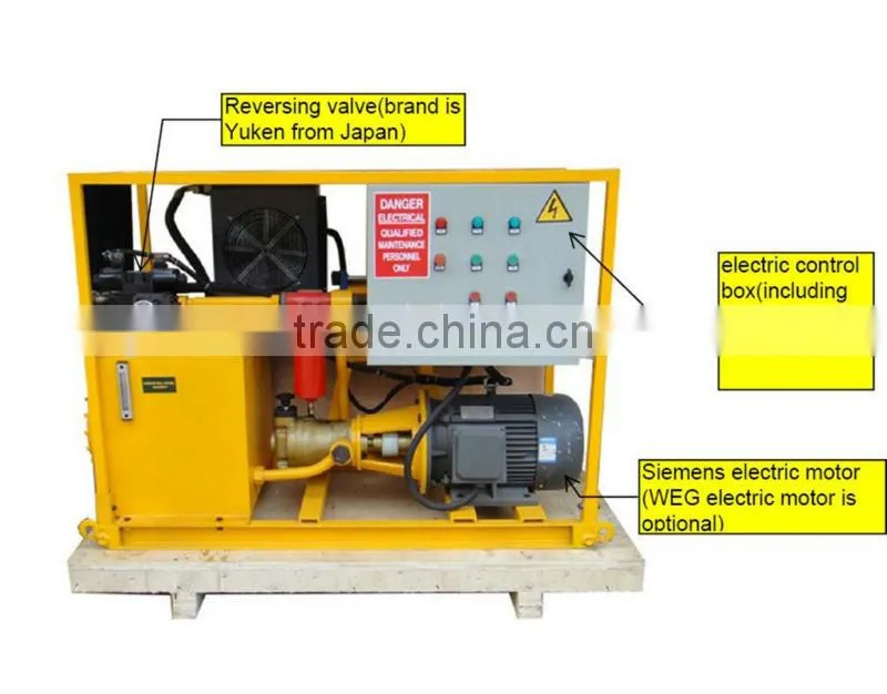 GEC Hydraulic drive Jet Grouting Pumps with high pressure