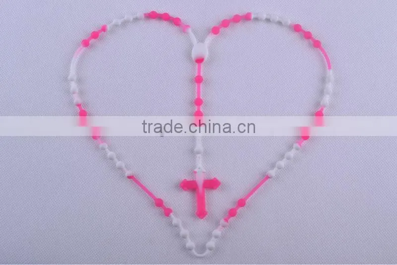 cross silicone necklace