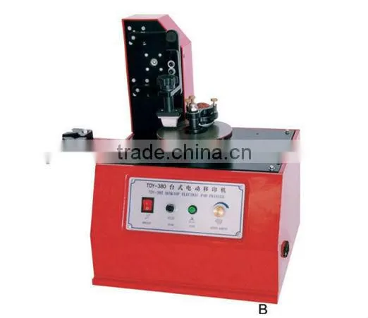 600B model Glass Plastic Bottle Cap Production Date Printer Coder Pad Printing Machine