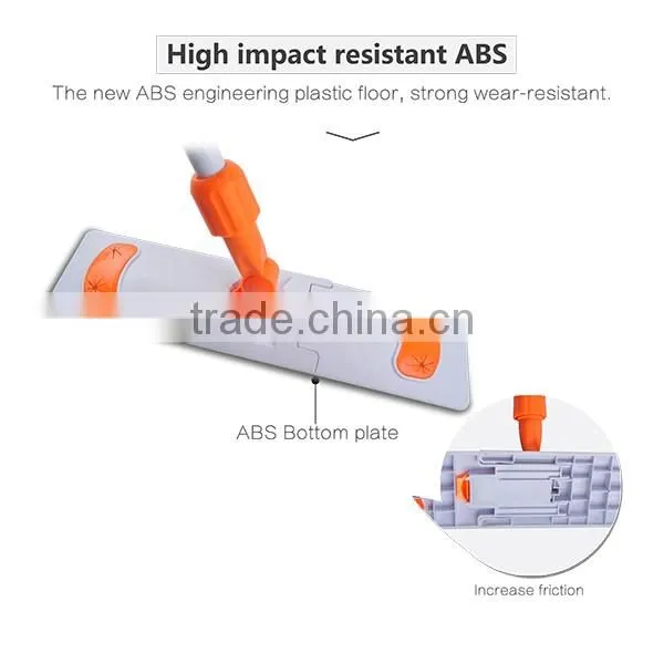 Specialized production Comfortable microfiber flat chenille cleaning mop in square