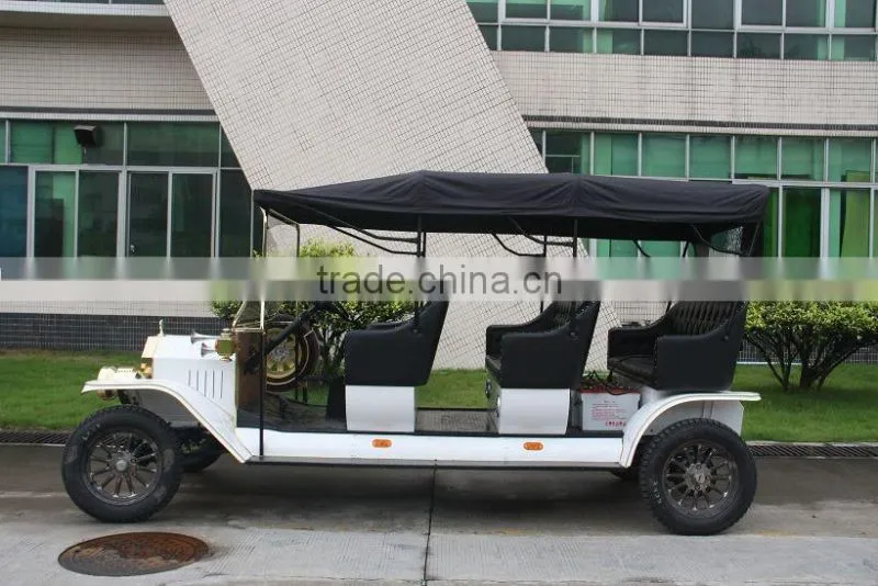2017 Popular 5KW vintage smart electric tourist bubble car with door