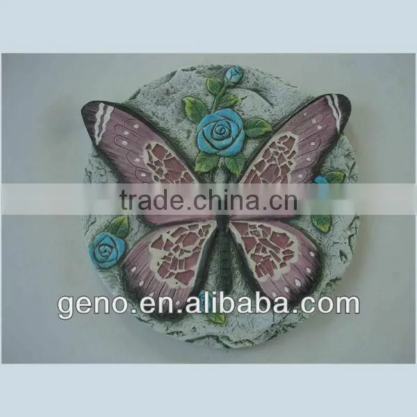cement butterfly Stepping Stone For Garden Decoration Craft