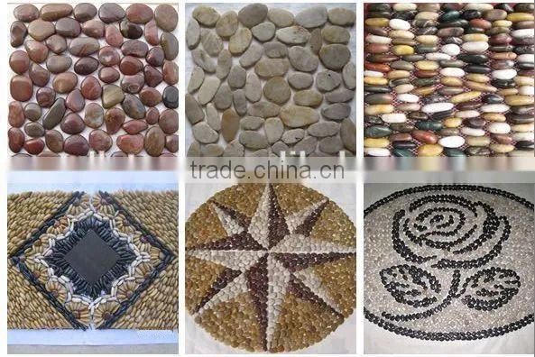 White Polished Pebble Stone White River Stone For Garden Decoration