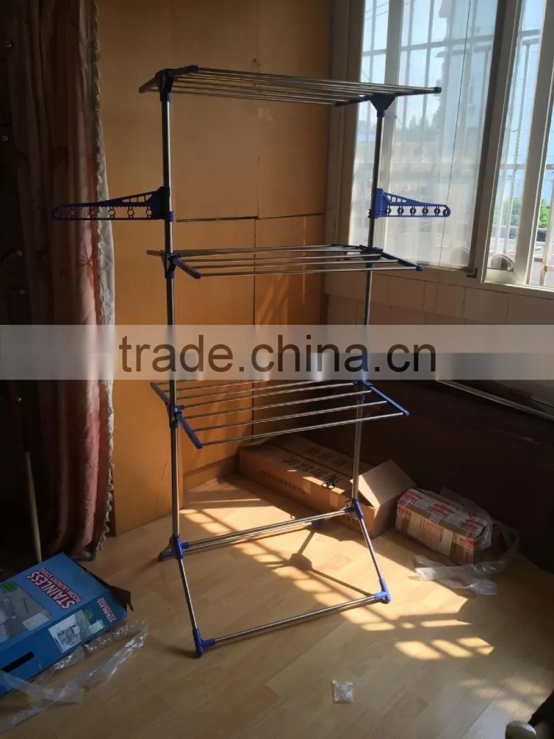 Living room Folding clothes hanger and racking