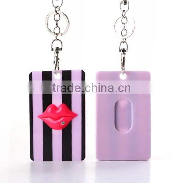 N119 cartoon bus card set of document sets work permit card badges luggage tag with a lanyard Lanyard