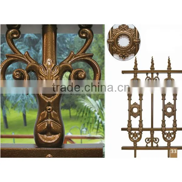 Courtyard Laser Cut Aluminum Garden Gate
