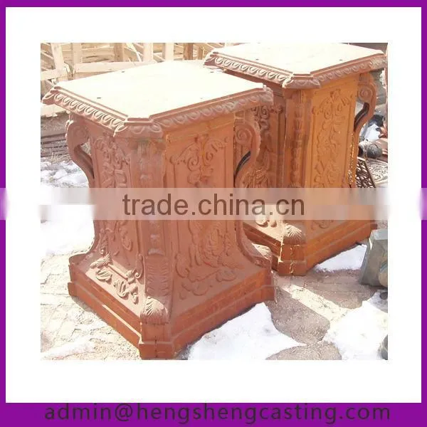 decorative cast iron garden planter urns