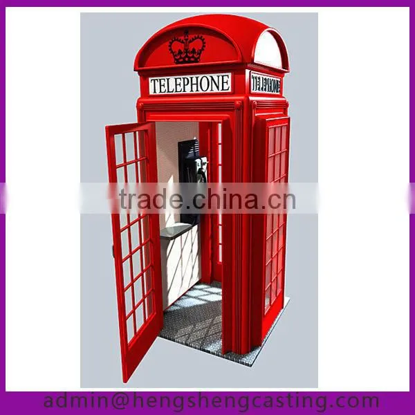 street Popular metal telephone booth design