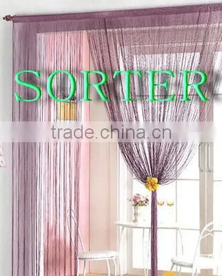 modern decorative string curtain /line screen for door/window/wall