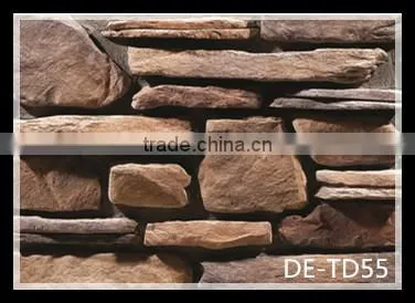 Decorative garden artificial stone 3d wall panels
