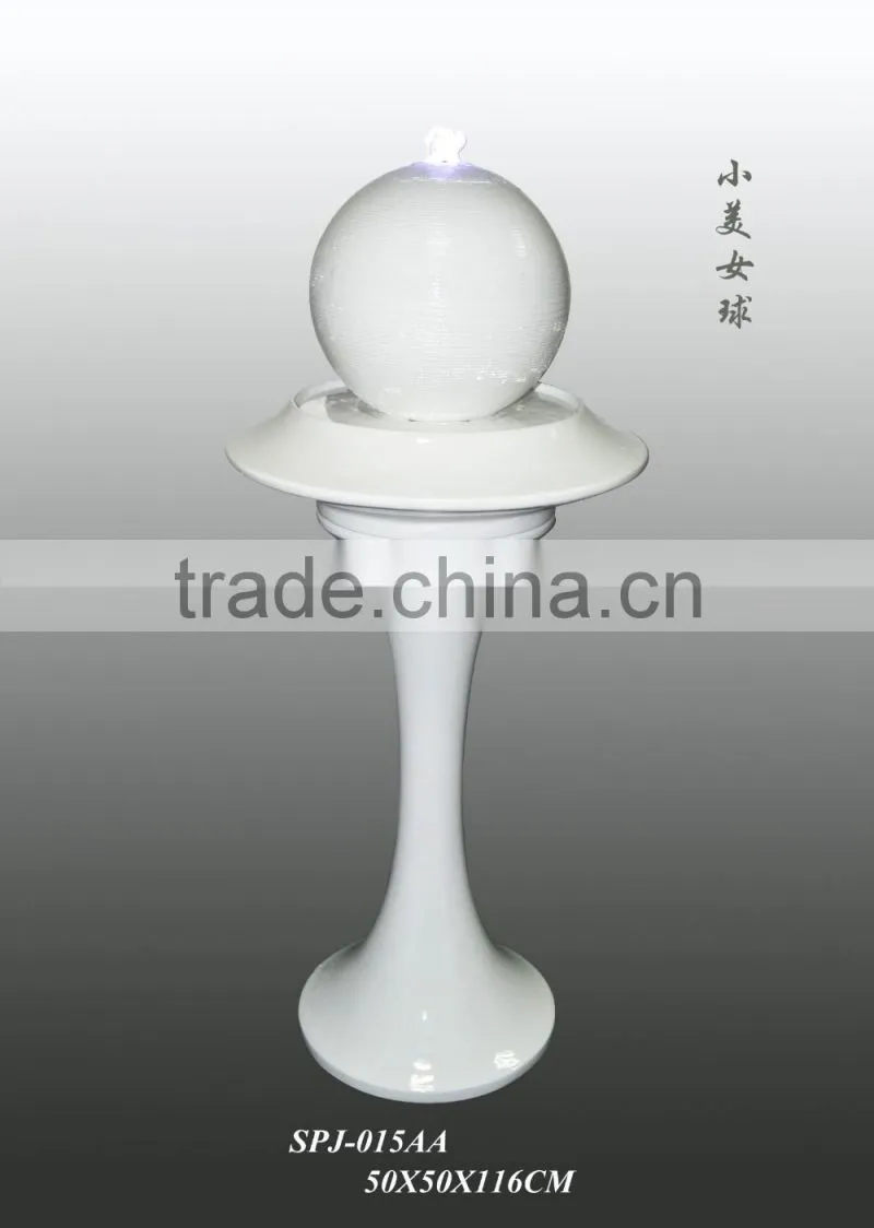 home simple decorations decorative water fountain fiberglass water tank