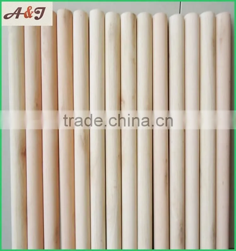 polishing machine for natural wooden broom stick