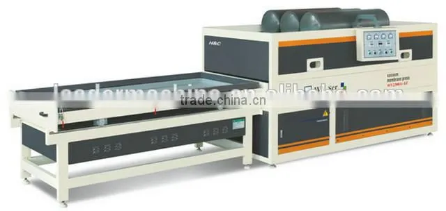 WV2300A PVC/Veneer vacuum surface lamination press machine
