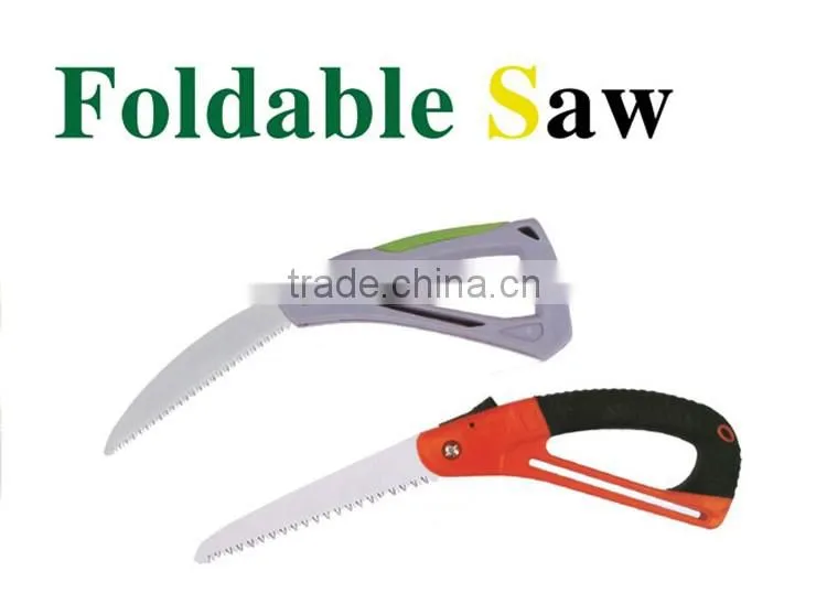 QJ-JH13 65Mn alloy steel foldable saw, high quality hand saw