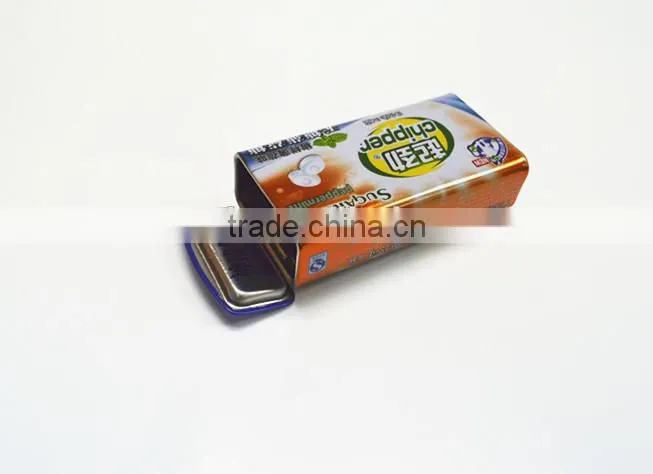 slide top metal tins for mint
