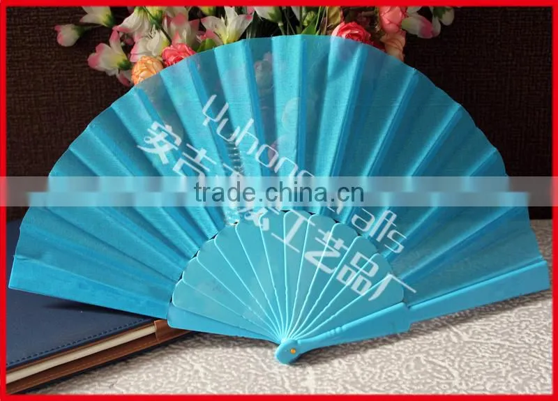 Colorful and cheap plastic hand fan