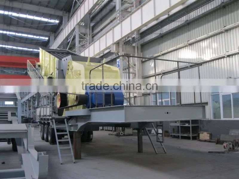 2015 Trailer Mounted Secondary Crusher Plant for Limestone Crushing