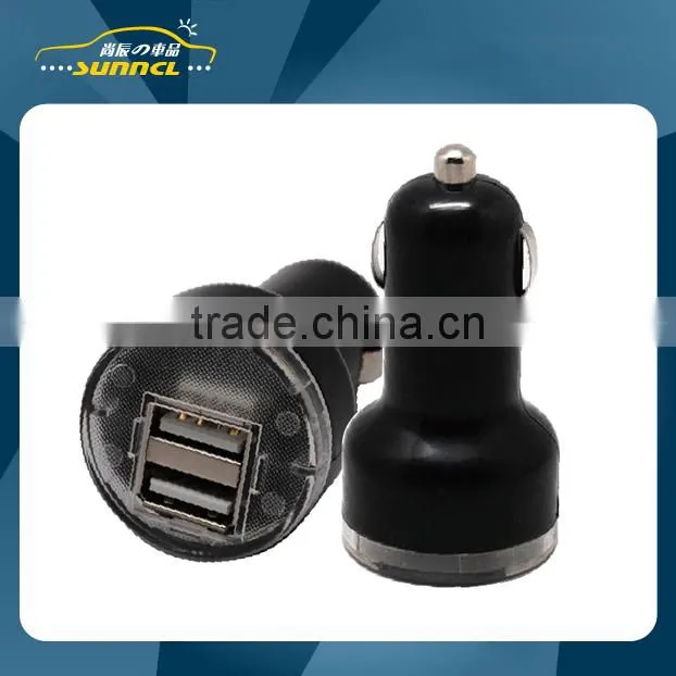 LED Electric Car Dual USB Charger with CE Certification