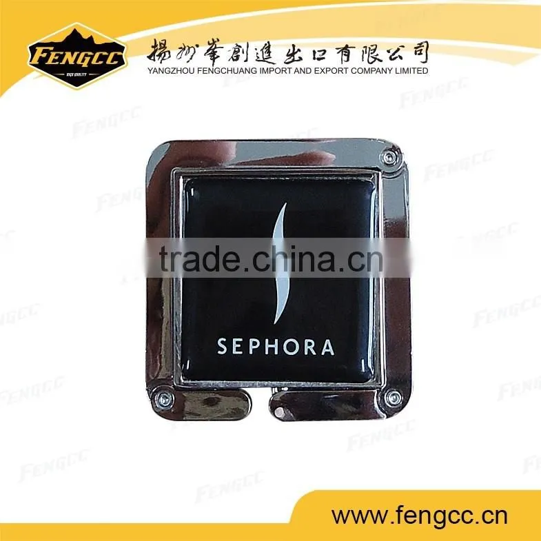 Customized Logo Promotion Square Foldable Bag Hanger