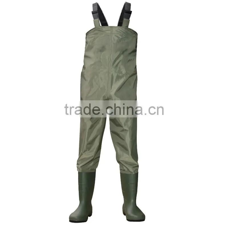 custom made breathable fishing waders black or green