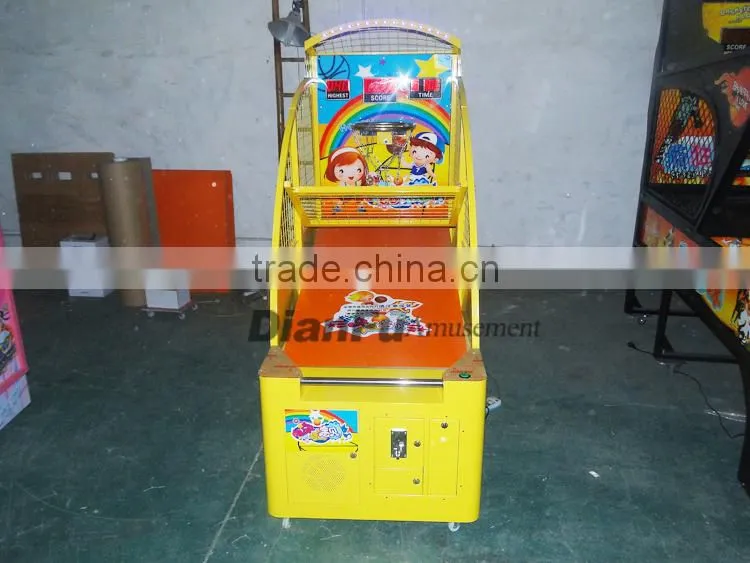 2015 cheap hot sell Coin Operated basketball arcade game machine for sale DFLB-2