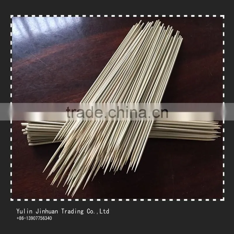2015 Low price eco- friendly round bamboo sticks bbq skewer/bamboo sticks