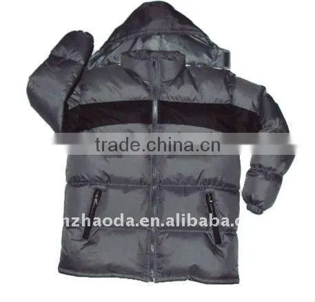 Men's down jacket stock garment men jacket
