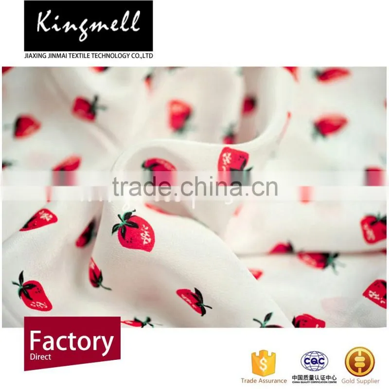 Italian mulberry silk fabric textile fabric digital print silk fabric