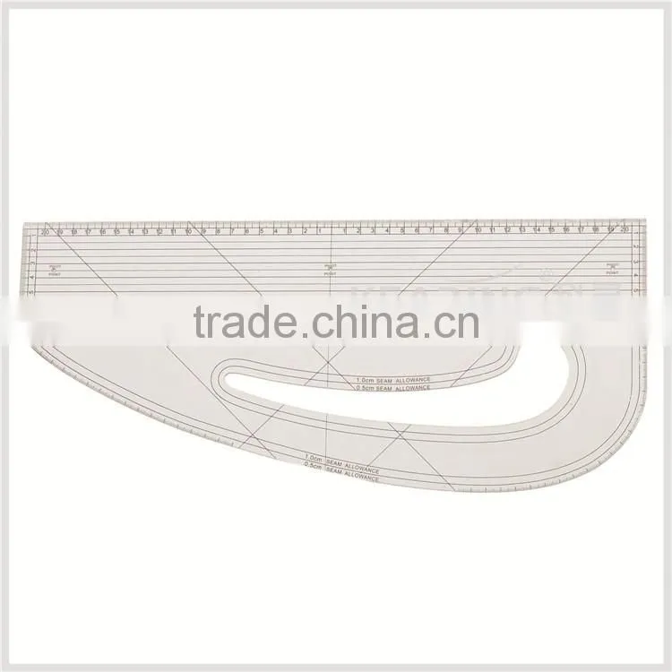 Kearing flexible plastic french curve for clothing making # 6503
