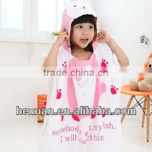 high quality baby animal towels in cotton material