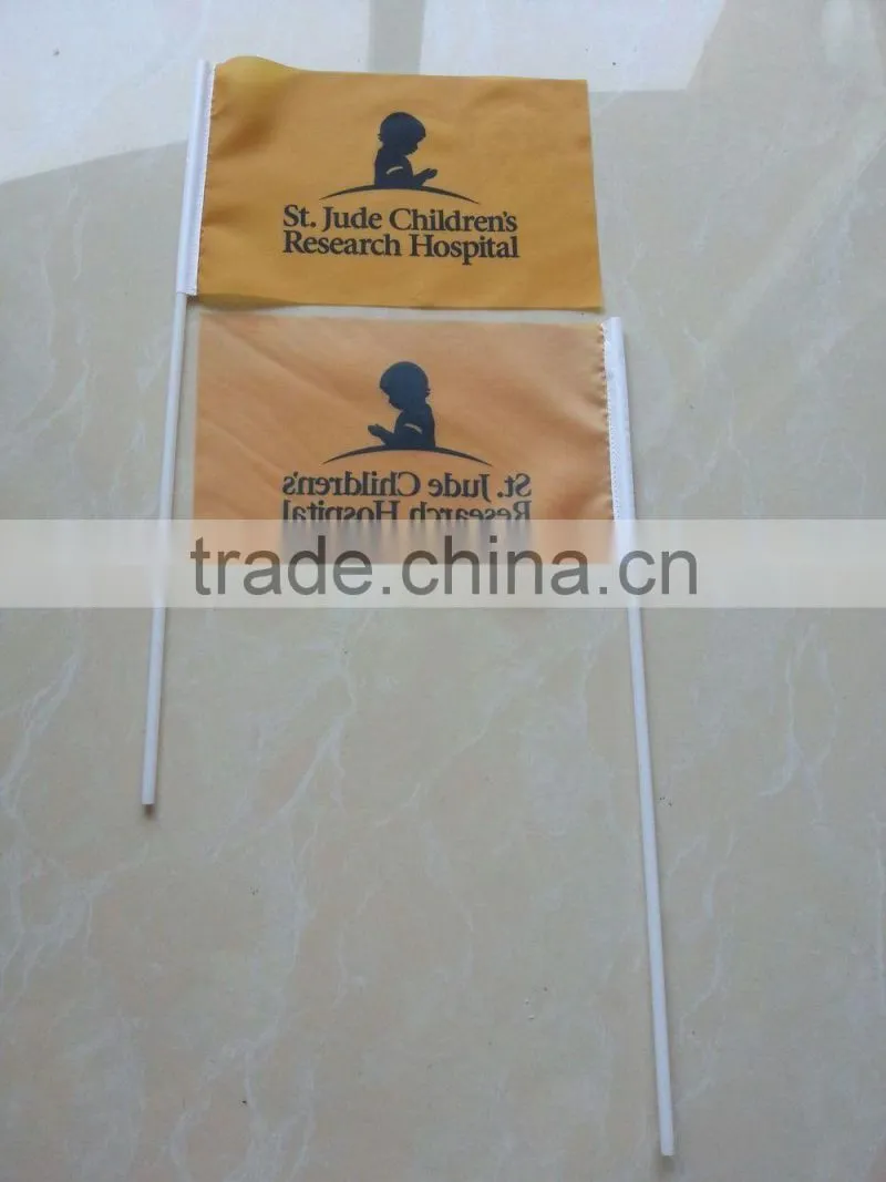 digital hand flag
