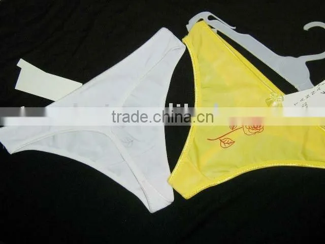China factory wholesale hot sexy girls panty g string photos with stylish striped